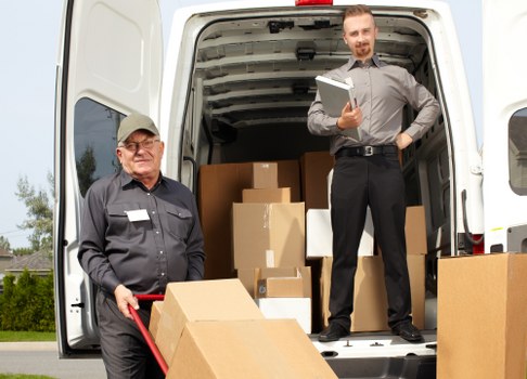 Removal truck service for a Brixton residential move