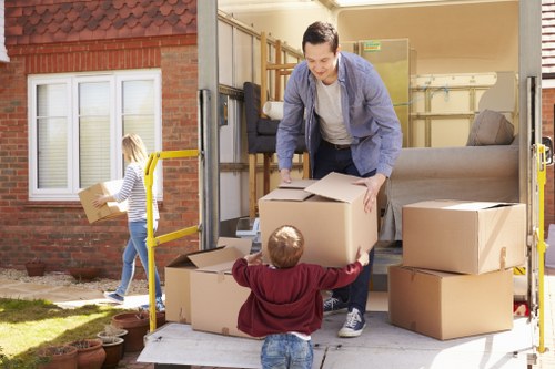 Professional packing services for a Brixton home move