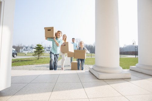 Van transport for a residential move near Brixton