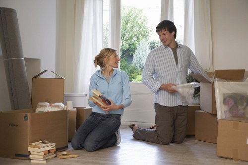 Local van service handling a flat move in Brixton