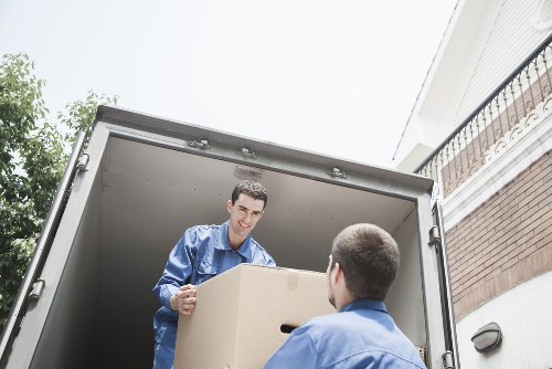 Brixton Removals team handling recycling and reuse materials responsibly